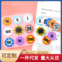 diy滴胶模具树脂纪念币模具收藏娱乐休闲数字筹码比特币硅胶模具