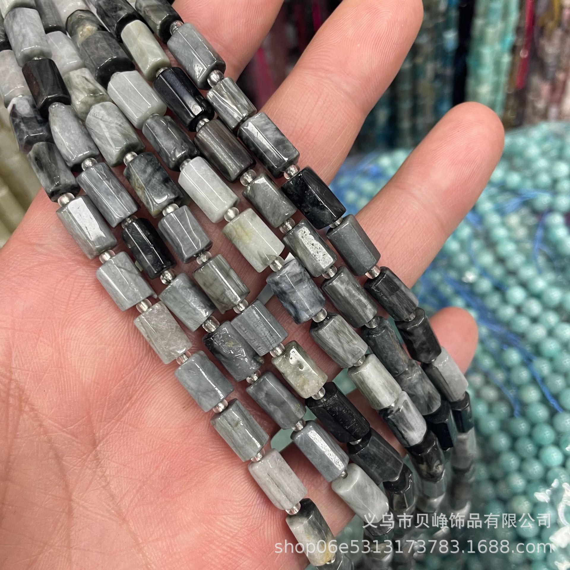 8x 11mm pillar natural stone cut round tube beads loose beads diy jewelry accessories cylindrical spacer beads wholesale