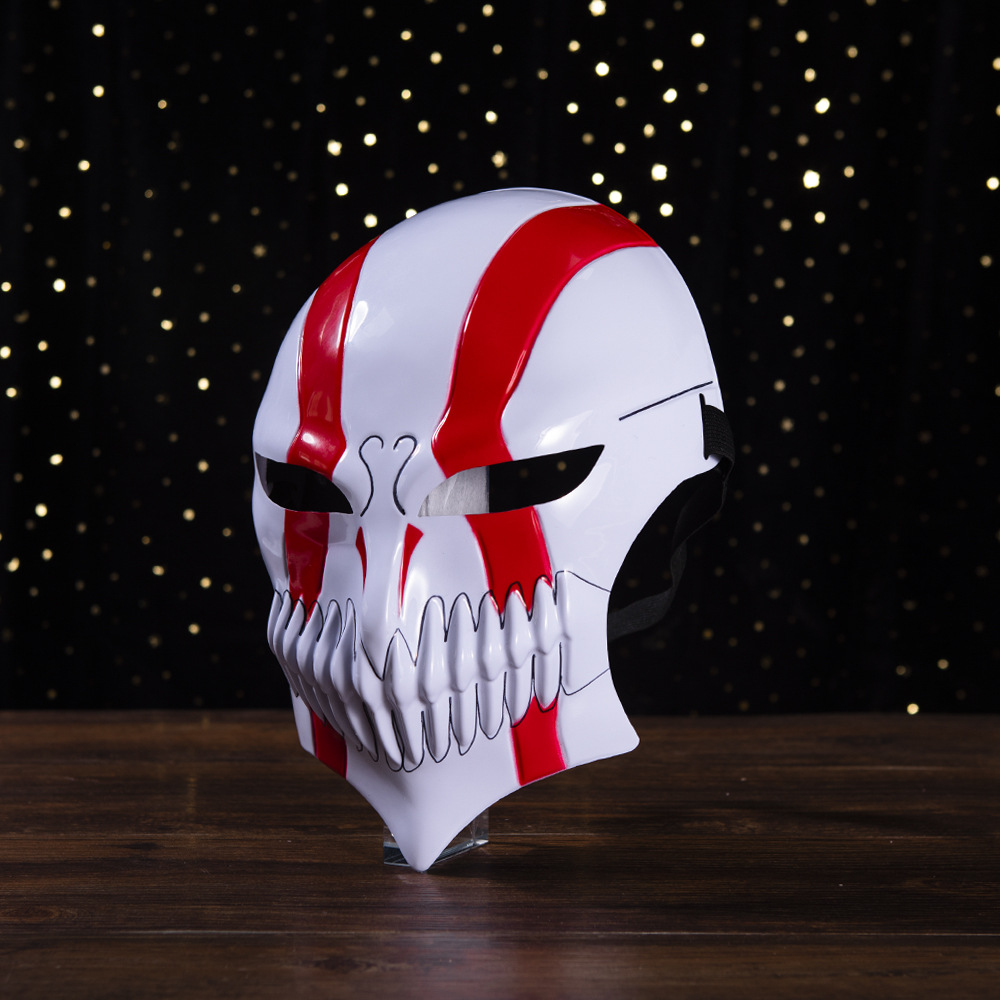 Kurosaki Ichigo 's Ultimate Death Mask Halloween False Horror Cos Disfraz Máscara