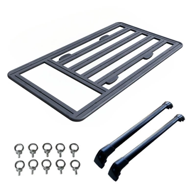 Roof Platform All-aluminum Welded Roof rack - reserved-sunroof-model-16m-long-special-crossbar-free-hanging-ring-no-drilling-required