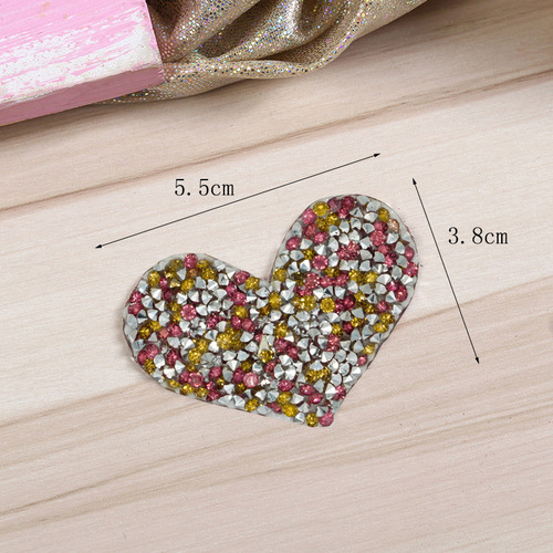 Pastel love resin random diamond glue net hot diamond picture rhinestone hot picture luggage clothes decoration hot diamond hot picture