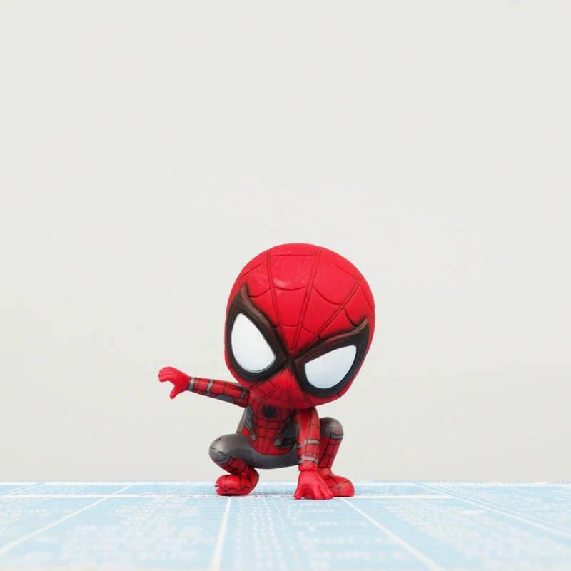 Cartoon cute doll plastic, table minifigure, accessory, spider