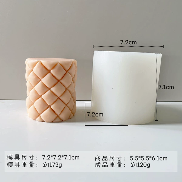 Cylindrical diamond pattern H-0204