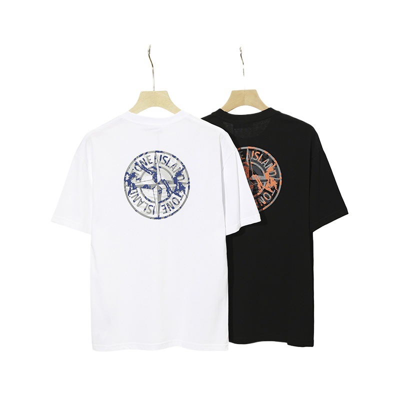 T-shirt with a round collar for men and women