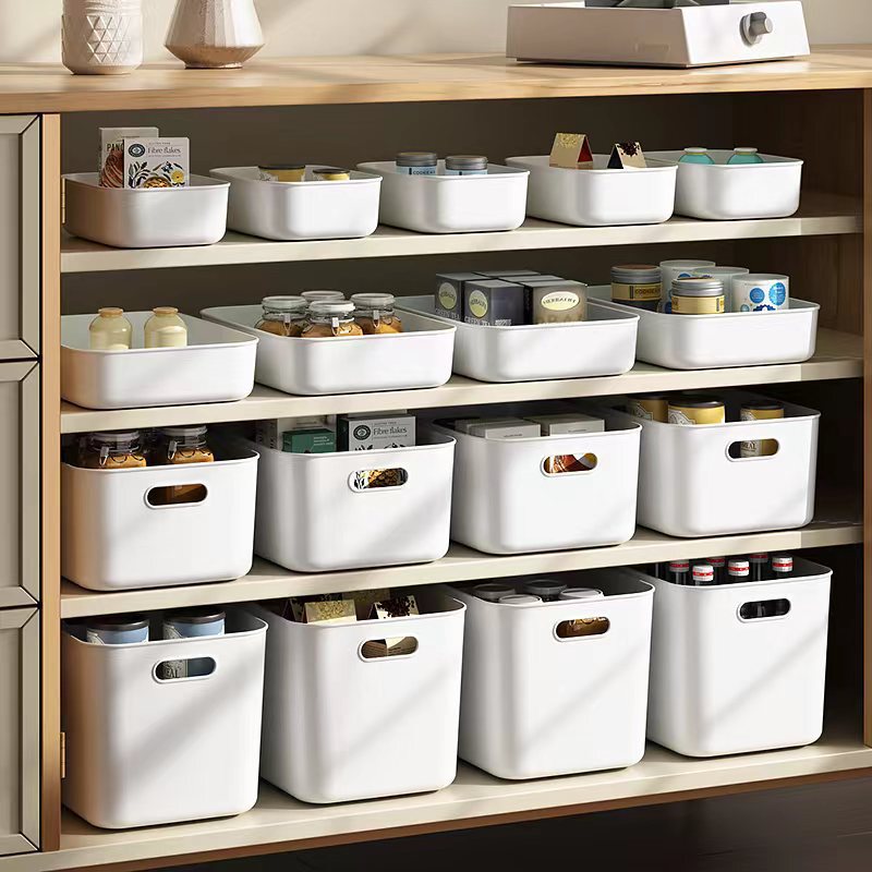 Sundries Storage Box Desktop Cosmetics Retail Toy Finishing Basket Household Plastic Storage Box Kitchen Finishing Sundries Storage Box Desktop Cosmetics Retail Toy Finishing Basket Household Plastic Storage Box Kitchen Finishing