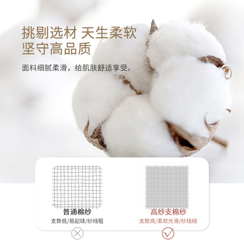 Cartoon Gauze Home Use Pillow Case with Four Seasons Thick Cotton Pillow Cover for Couples and Students