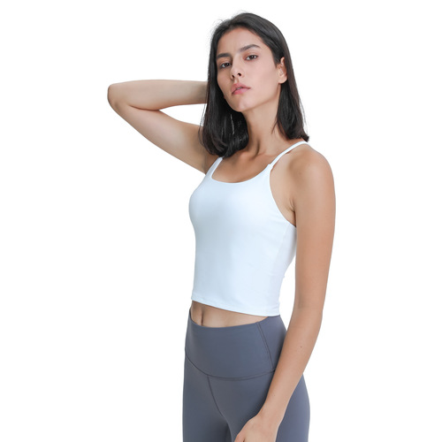 A new model of drop shipping, removable Y-shaped vest, sexy thin straps, beautiful back, fitness suspenders, sports yoga vest