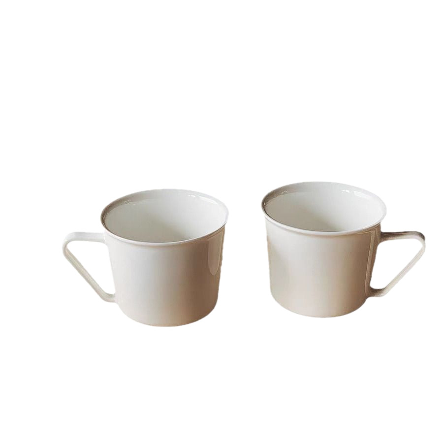 Classic Ceramic Coffee Mug Minimalist Zhaiji Style Tea Cup_voghion.com