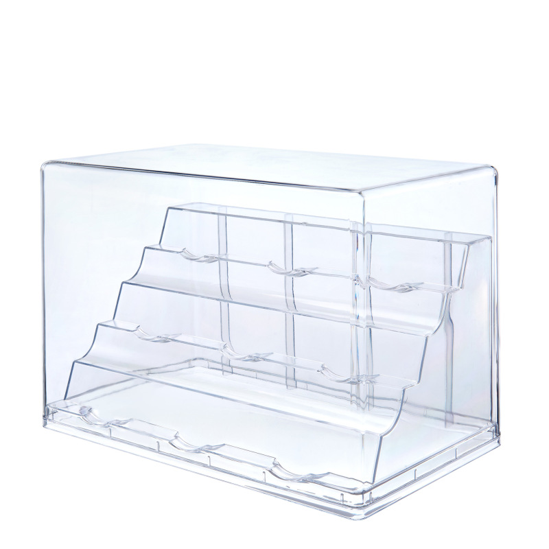 透明収納ボックス、雑穀陳列棚、防塵陳列キャビネット、二次元アニメ周辺バッジ、デスクトップ整理|undefined