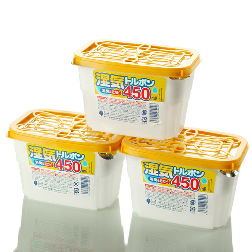 日本进口厨房除湿盒 橱柜除湿剂 吸湿剂 干燥剂 防霉防潮 3盒装