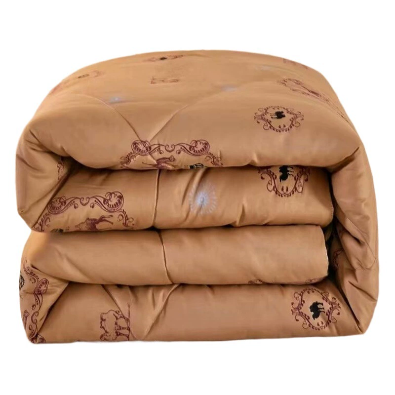 Одеяло из верблюжьей шерсти из Синьцзяна, зимнее одеяло, утолщенное подарочное одеяло с графеновым наполнителем из верблюжьей шерсти, одеяло из верблюжьего пуха для весны и осени, 5 фунтов 3kg