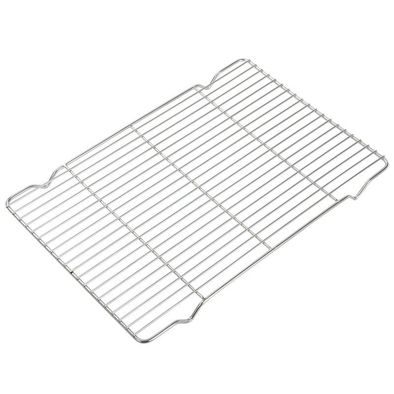 Stainless steel barbecue net drying net drain, baking net baking net cold rack cake cool net bread baking cooling rack