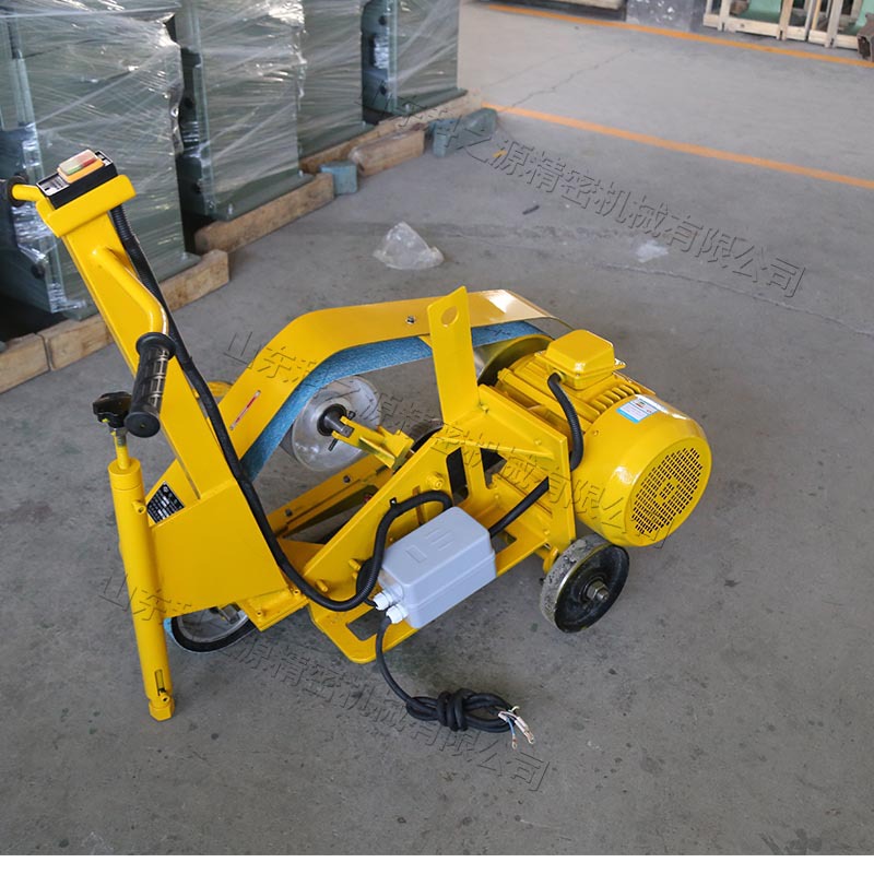 手推式钢板打磨机 便捷式拼接焊缝磨平机 平面焊点砂带抛光机厂家