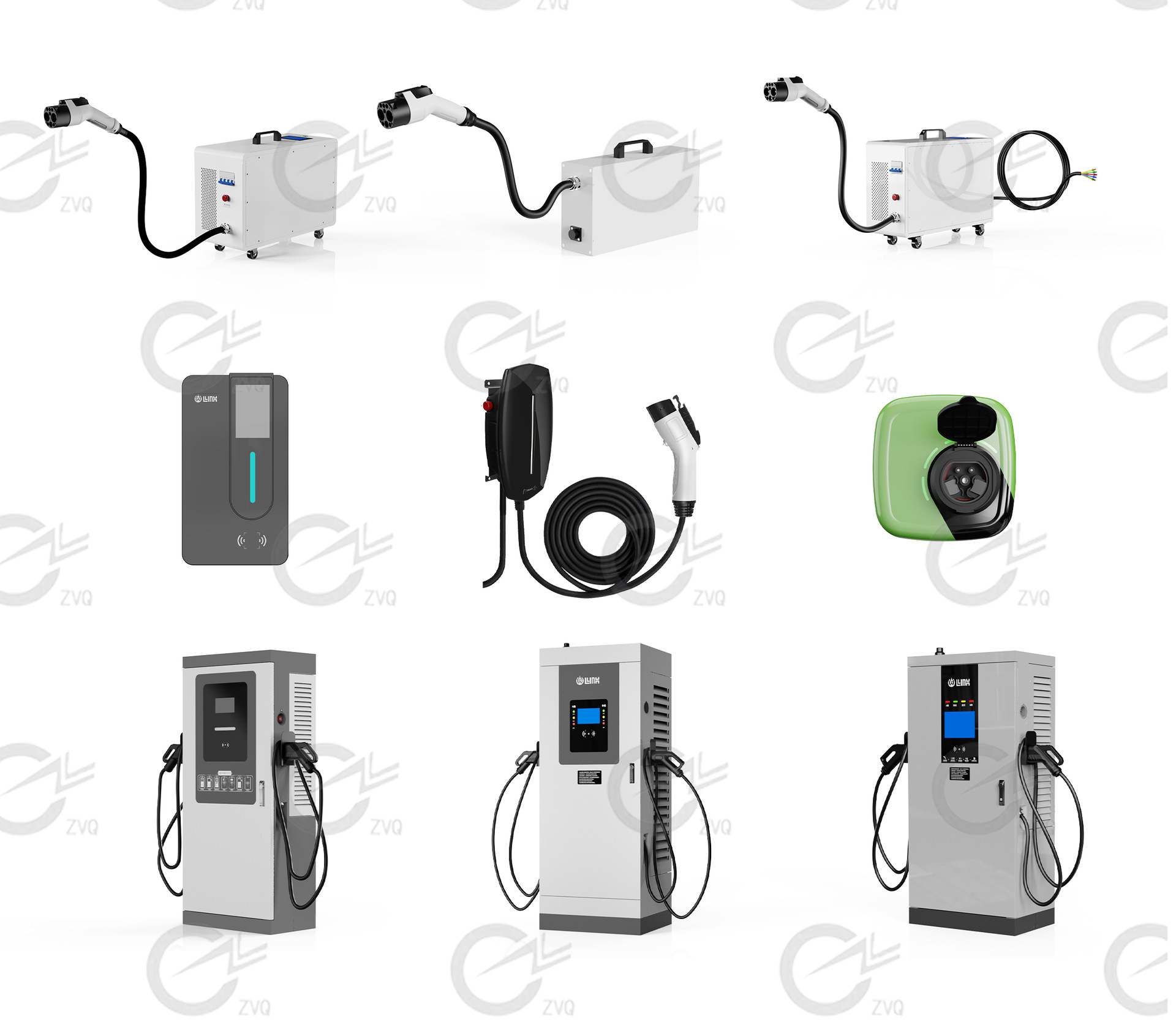 600kw欧标直流充电桩