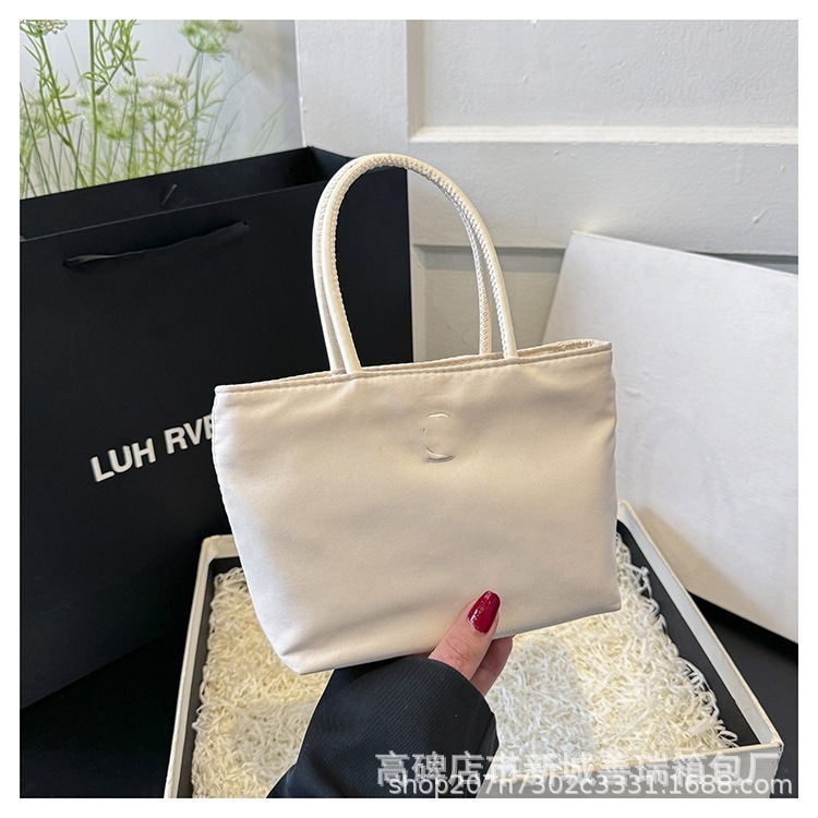 韓国の大衆miniかわいい黄色のバッグの新しいシンプルな携帯電話バッグナイロン通勤野菜バスケットバッグ|undefined