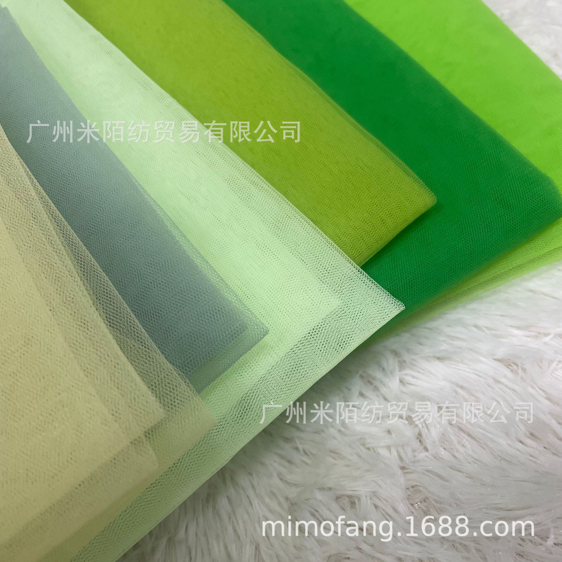 20D涤纶透明网眼布料 中硬网纱裙撑鲜花包装lolita网眼纱裙子布料