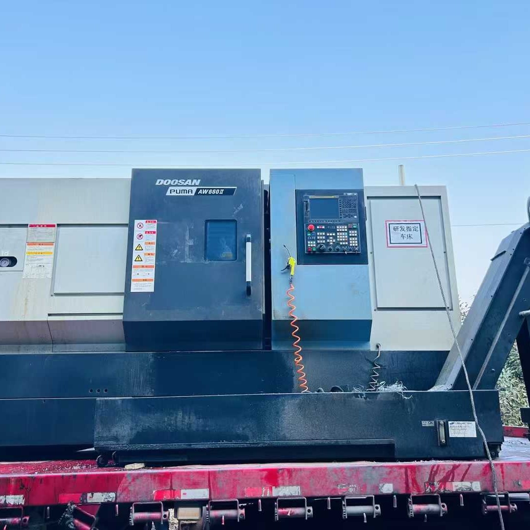 出售二手斗山PUMA AW660II数控轮毂车回转直径800