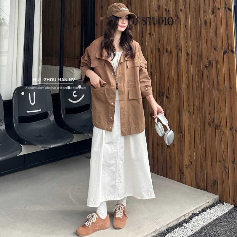 牛皮版复古红色德训鞋女2025新款拼色休闲板鞋运动内增高阿甘鞋女|undefined
