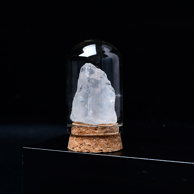 天然水晶原石儿童科普摆件宝石玛瑙玉石稀有矿物岩石矿石标本套盒|undefined