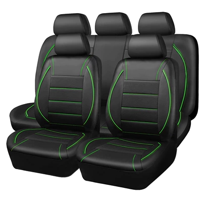 Universal seat cover — Cushion Wholesale - green-2-piece-set