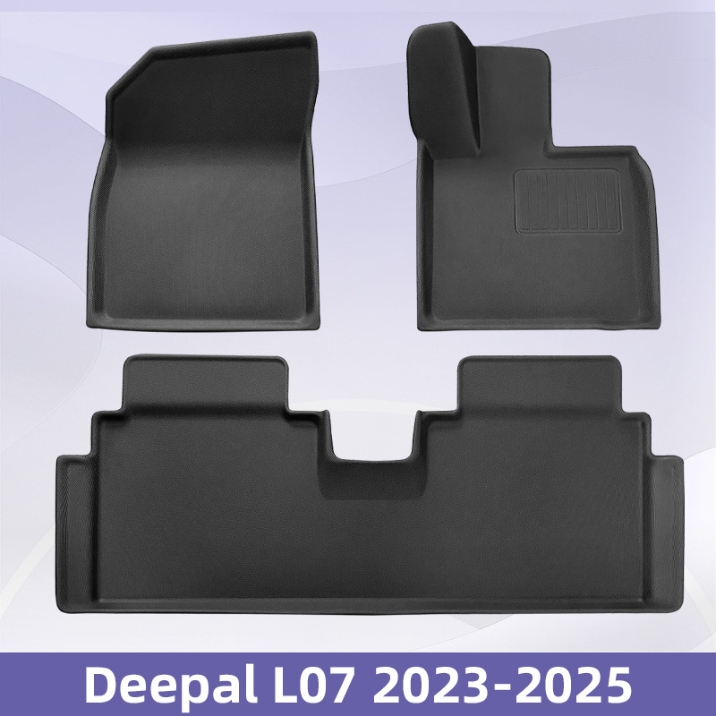 Adecuado para Deepal L07 2023 - 2025 3D para todas las condiciones climáticas, almohadilla de pie XPE, almohadilla del maletero