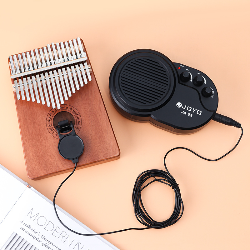 拇指琴拾音器+迷你音箱 拇指琴卡林巴电箱款kalimba尤克里里