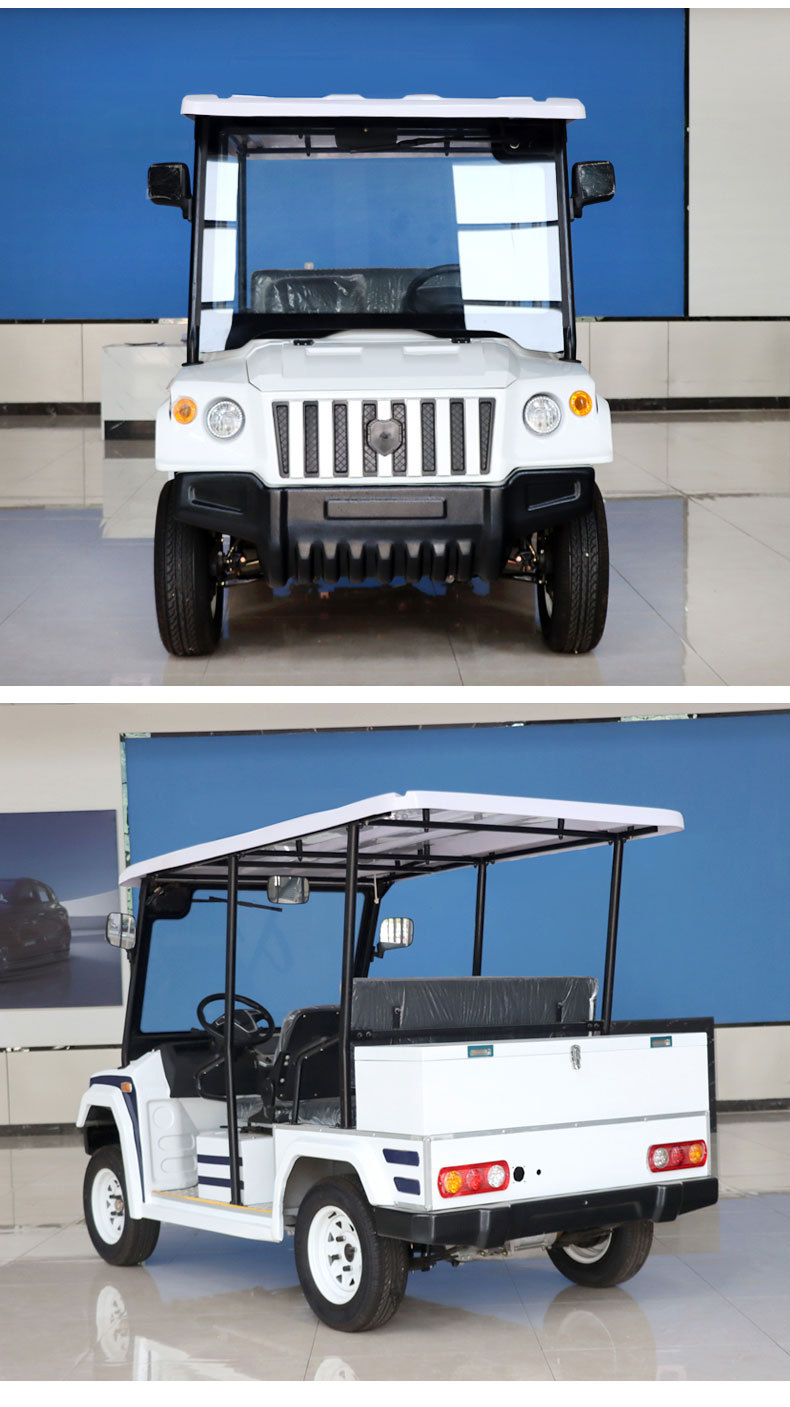 Campus Property Security Patrol Vehicle 5-Seater 8-Seater Scenic Spot Sightseeing Shuttle Electric 5-Seater Security Electric Patrol Vehicle