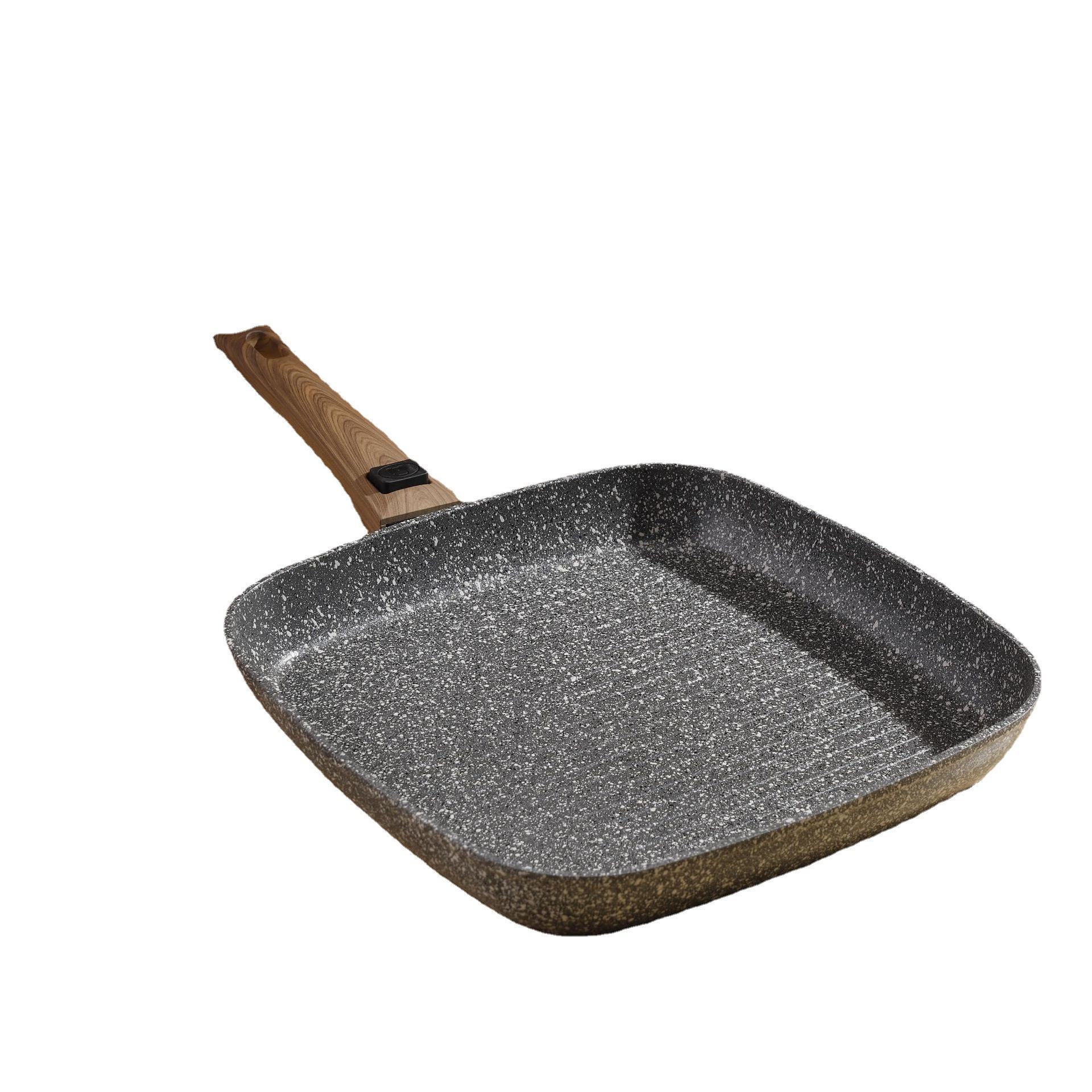 Yipin hongde maifan piedra sartén antiadherente hogar desayuno pan huevo filete sartén fábrica al por mayor