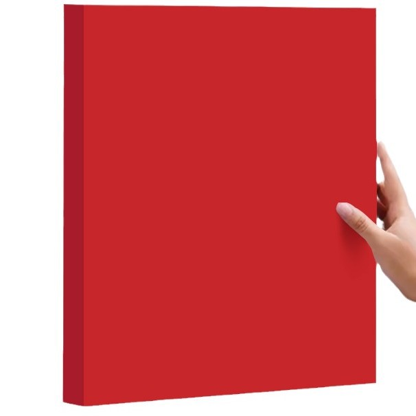 빨간색 A4 인쇄용지는 퇴색되지 않습니다 도매 사무용 80G 컬러 복사지 A5 핸드메이드 오리지미 120G160G