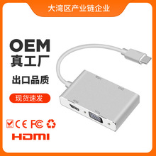 USB 3.1 Type C�DHDMI+VGA+DVIĸ 3.0 usb ĸ �ĺ�һ�D�Q�D�Ӿ�