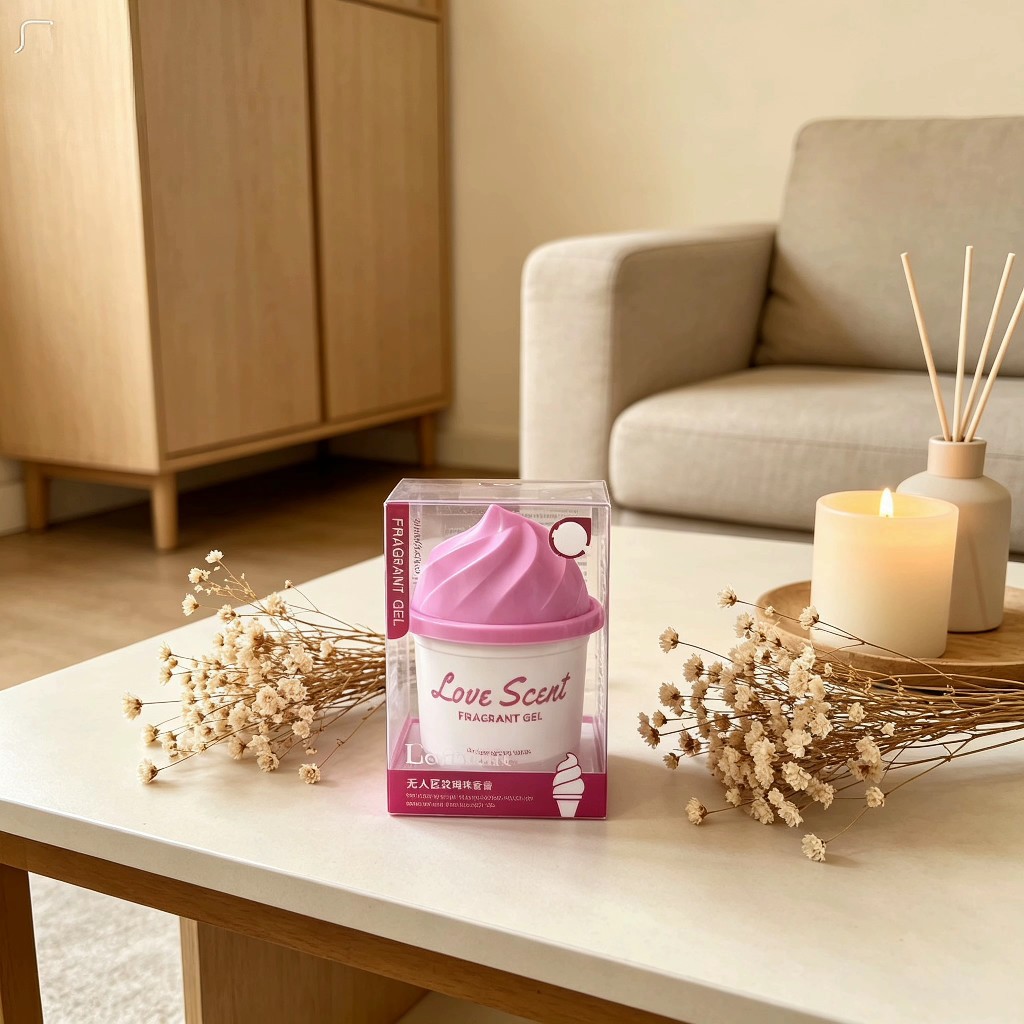 New Creative McFlurry Ice Cream Cup Series Fragrance Car Air Freshener Bedroom Air Freshener Long-lasting Odor Eliminator