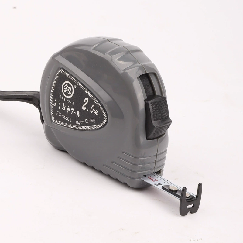Рулетка Fukuoka 2m FO-8802, линейка Luban, 2M, стальная рулетка, деревообрабатывающий ручной измерительный ящик, линейка, кольцевая линейка