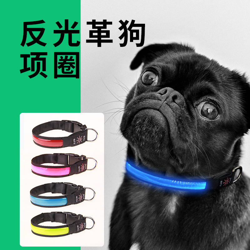 Glowing choker with usb charger