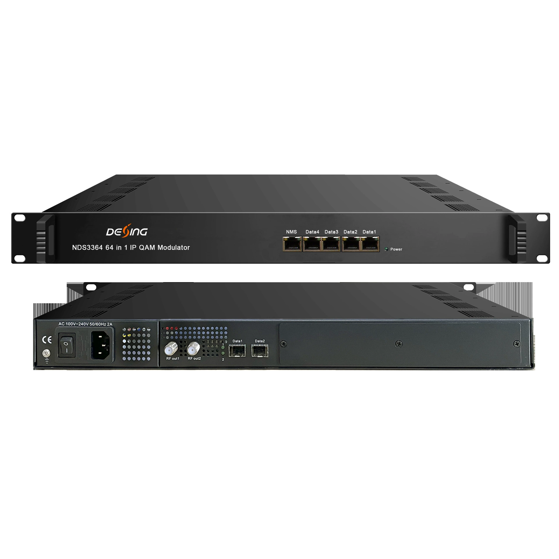 [DeXin NDS3364 QAM DVB-C модулятор 64-канальный QAM модулятор]