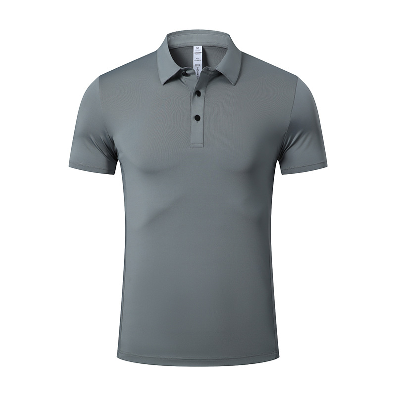 Verano hombres y mujeres golf tenis club grupo ropa de secado rápido ropa casual de negocios polo en stock impreso LOGOTIPO