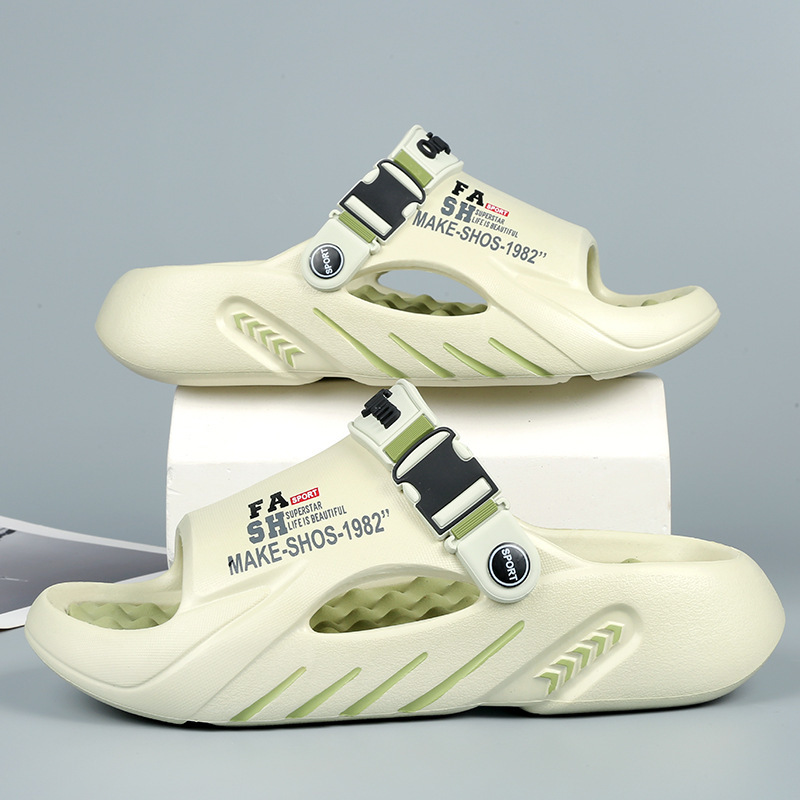 Sandalias de hombre de verano 2024 nuevo tipo de altura de amortiguación antideslizante puede nadar al aire libre ligero ocio para hombres