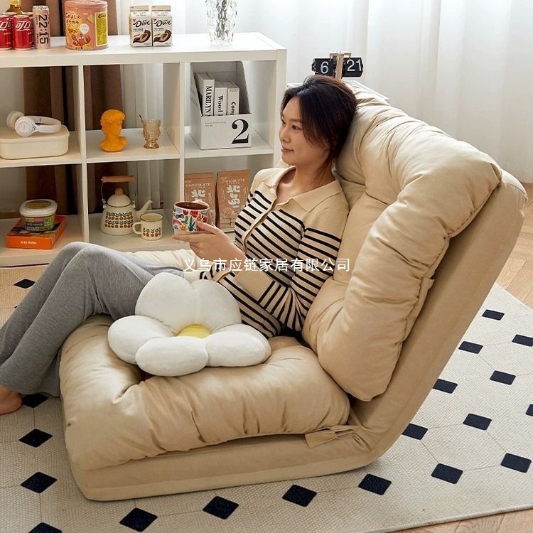 [9647 People Collected] Lazy Sofa Foldableable Balcony Sofa Tatami Floor Adult Lazy Single Sofa