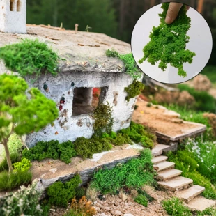 Модель кустарника из поролона 30 г 26 цветов