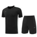 ND02 Black Shorts Set