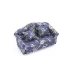 Blue sofa for double