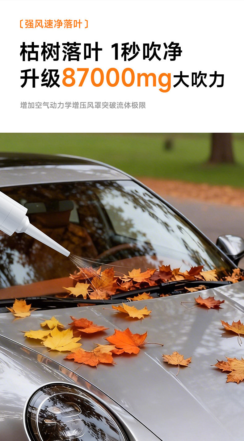 Car vacuum cleaner, cordless, handheld, with strong suction power, 5-in-1 function, 2026 new model, multi-functional, high-power, for both car and home use