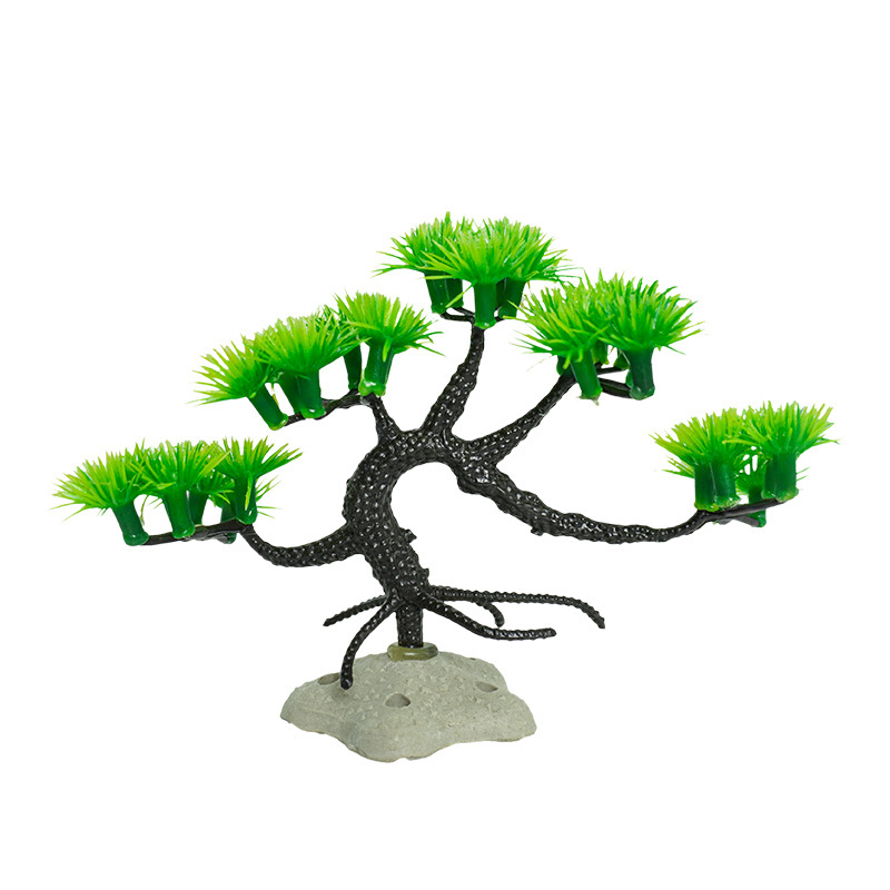 Bienvenido pino, agua, césped, paisajismo, pecera decorativa, simulación de plástico, plantas acuáticas, árboles falsos, plantas acuáticas falsas, fabricantes de fuentes de plantas de simulación