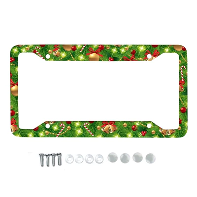 Cross-Border Christmas-Themed Export Us-Standard License: License plate holder/license plate holder - xp3040z96-2