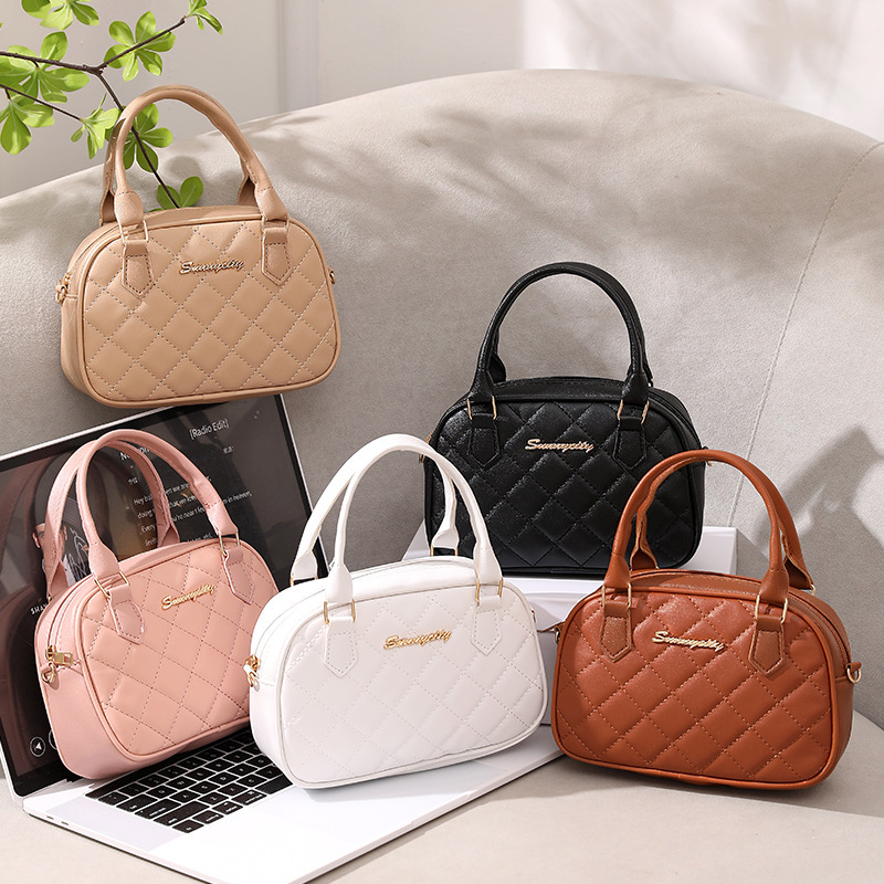 2024, bolso de hombro de mujer, nuevo bordado de diamante, bolso de cámara portátil, bolso casual, bolso de comercio exterior.