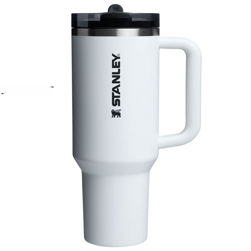 History*Li Big Mac Pro40Oz Leak-Proof Removable Foldableing Straw Cover Stainless Steel Thermal Ulation And Cold Storage