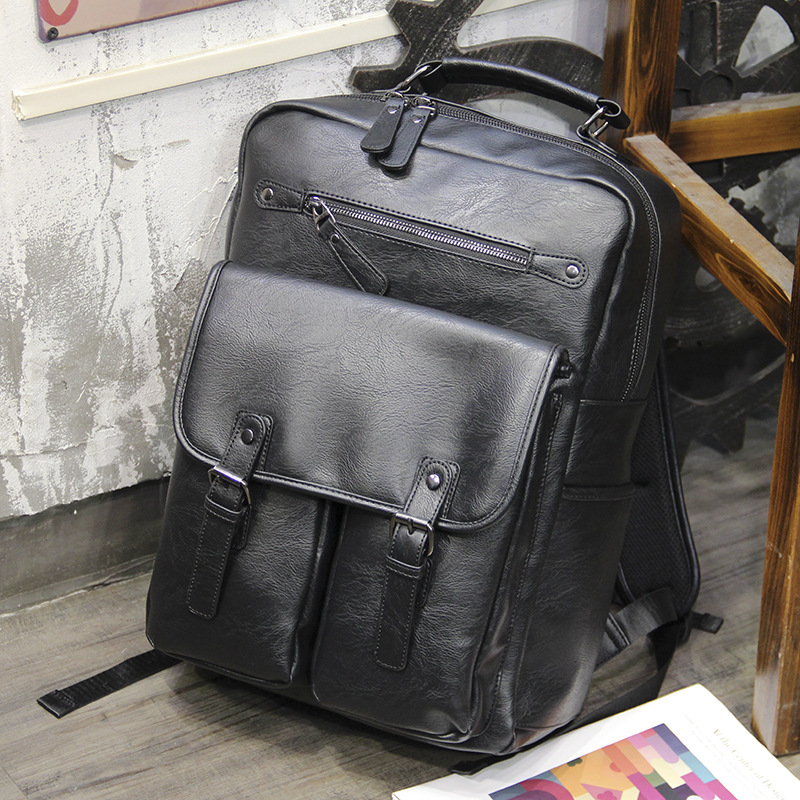 Bolsa de computador de lazer de grande capacidade para homens da moda, mochila de viagem de negócios para estudantes, marca da moda_voghion.com