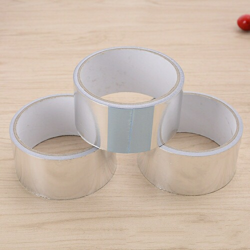 Thickened aluminum foil tin foil high temperature resistant waterproof tape range hood leak sealing tape pot patching self-adhesive tin foil tape