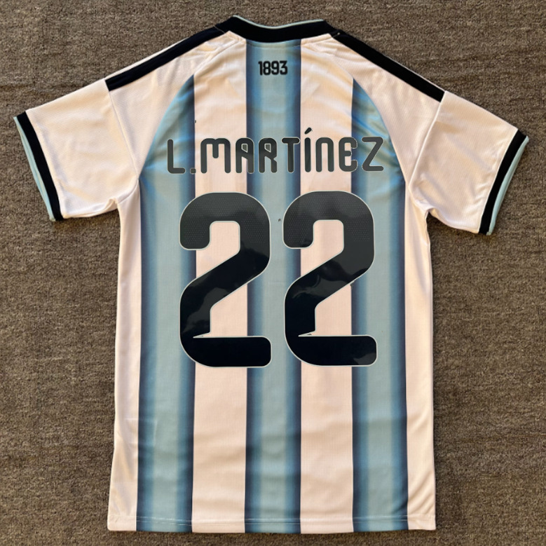 2026 nuevo equipo nacional argentino español camiseta McCallister estrella impresa uniformes de fútbol