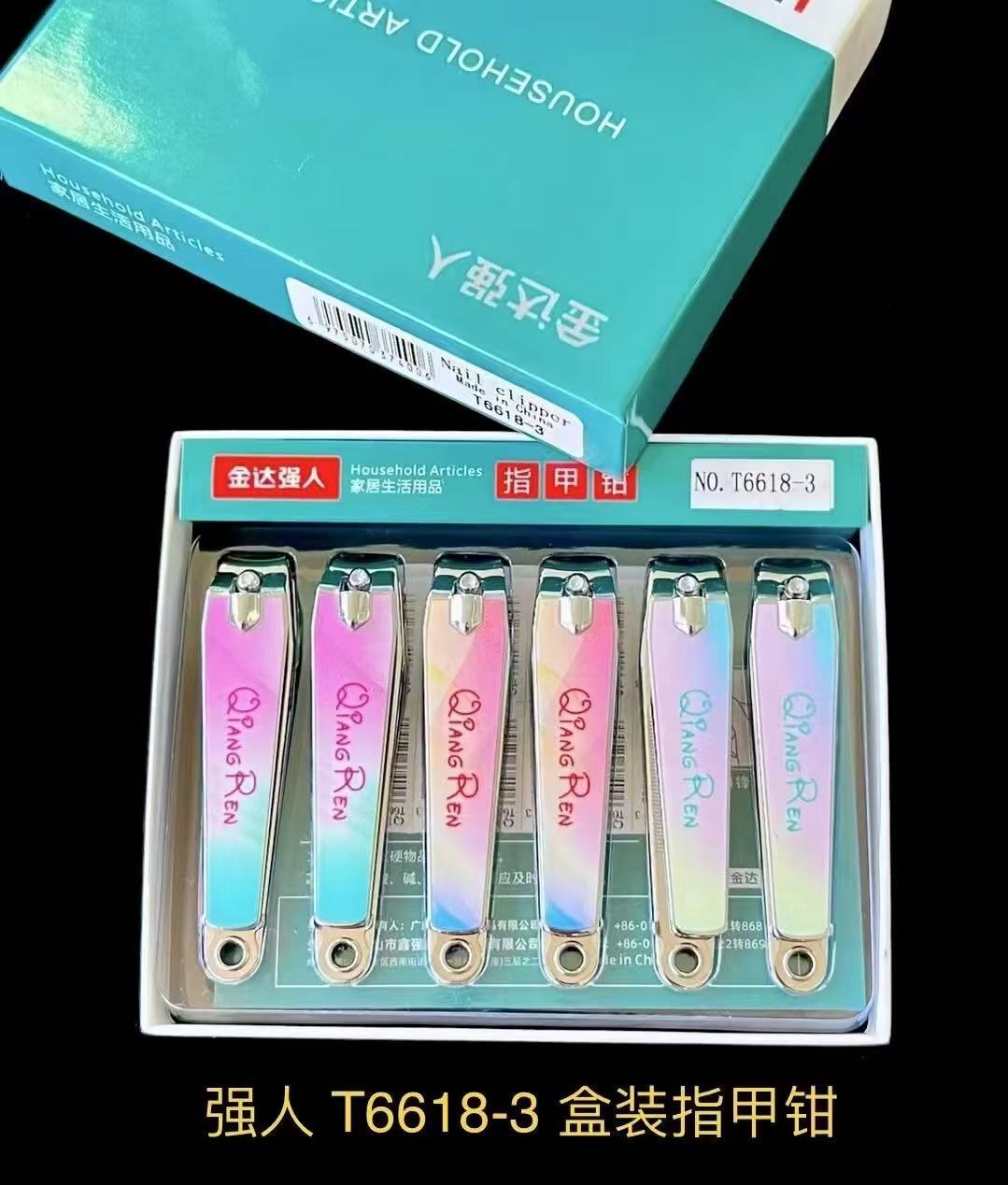 Cuchillos de uñas Jinda Strong 100 cortadores de uñas grandes, medianos y pequeños, cortaúñas de boca plana y cortaúñas de boca oblicua al por mayor