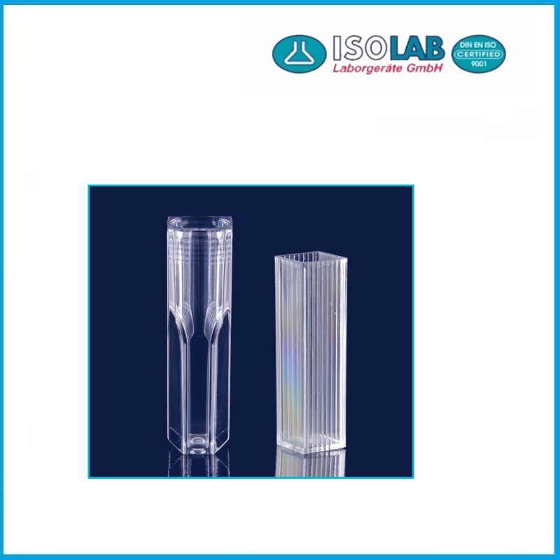 分光光度计比色皿 PS材质 098.02.001 ISOLAB品牌